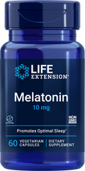 Melatonina, 10 mg, 60 Cápsulas Vegetarianas