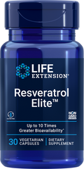 Resveratrol Elite, 100 mg, 30 Cápsulas Vegetarianas