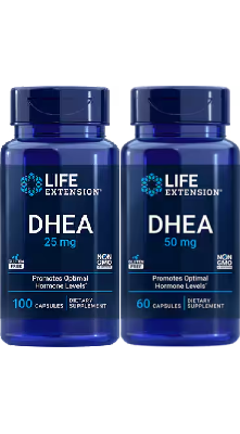 COMBO DHEA 25MG + DHEA 50MG (01 UNIDADE DE CADA)