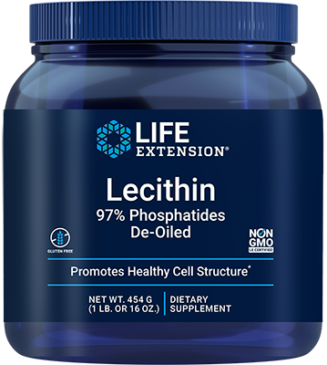 Lecithin, 454 gramas - lifeproductsbr