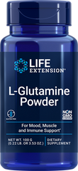 L-Glutamine Powder, 100 Gramas - Life Products Br