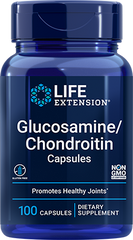 Glucosamine/Chondroitin cápsulas, 100 cápsulas - lifeproductsbr