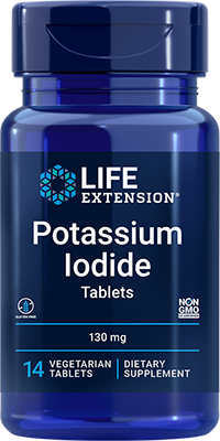 Potassium Iodide comprimidos , 130 mg, 14 comprimidos vegetarianos - lifeproductsbr