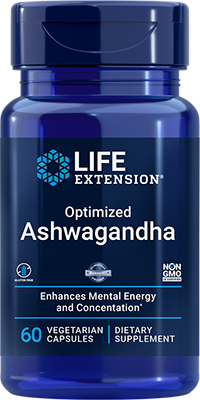 Optimized Ashwagandha, 60 cápsulas vegetarianas - lifeproductsbr