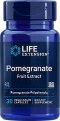 Pomegranate Fruit Extract, 30 cápsulas vegetarianas - lifeproductsbr