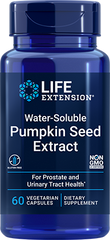 Water-Soluble Pumpkin Seed Extract, 60 cápsulas vegetarianas - Life Products Br