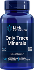 Only Trace Minerals, 90 cápsulas vegetarianas - lifeproductsbr