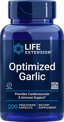 Optimized Garlic, 200 cápsulas vegetarianas - lifeproductsbr