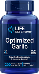 Optimized Garlic, 200 cápsulas vegetarianas - lifeproductsbr