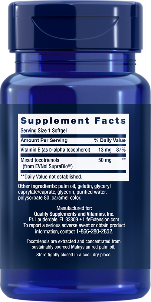 Super Absorbable Tocotrienols, 60 softgels - lifeproductsbr