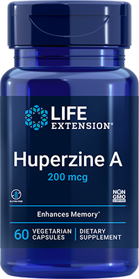 Huperzine A, 200 mcg, 60 cápsulas vegetarianas - lifeproductsbr