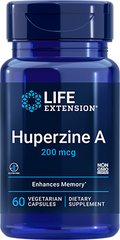 Huperzine A, 200 mcg, 60 cápsulas vegetarianas - lifeproductsbr