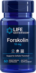 Forskolin, 10 mg, 60 Cápsulas Vegetarianas - lifeproductsbr