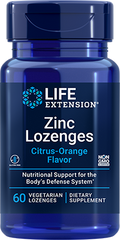 Zinc Lozenges, 60 vegetarian lozenges - Life Products Br