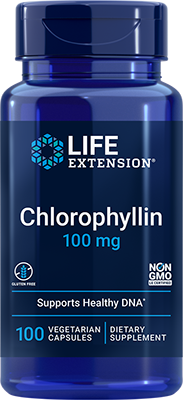 Chlorophyllin, 100 mg, 100 Cápsulas Vegetarianas - lifeproductsbr