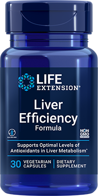 Liver Efficiency Formula, 30 Cápsulas Vegetarianas - lifeproductsbr