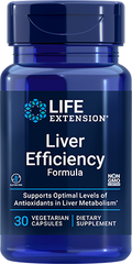 Liver Efficiency Formula, 30 Cápsulas Vegetarianas - lifeproductsbr