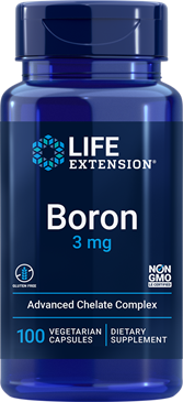 Boron, 3 mg, 100 Cápsulas Vegetarianas - lifeproductsbr