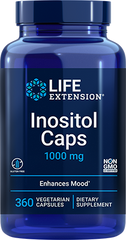 Inositol Caps, 1000 mg, 360 Cápsulas Vegetarianas - lifeproductsbr