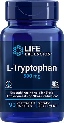 L-Tryptophan, 500 mg, 90  Cápsulas Vegetarianas - lifeproductsbr