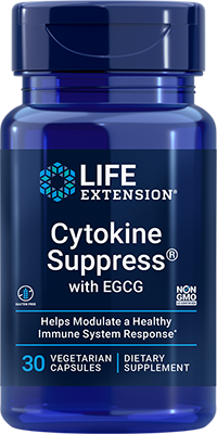 Cytokine Suppress® with EGCG, 30 Cápsulas Vegetarianas - lifeproductsbr