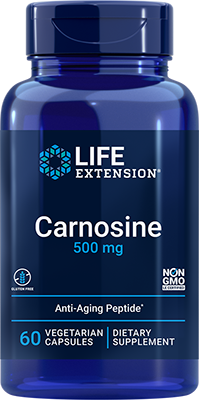 Carnosine, 500 mg, 60  Cápsulas Vegetarianas - lifeproductsbr