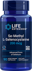 Se-Methyl L-Selenocysteine, 200 mcg, 90 Cápsulas Vegetarianas - lifeproductsbr