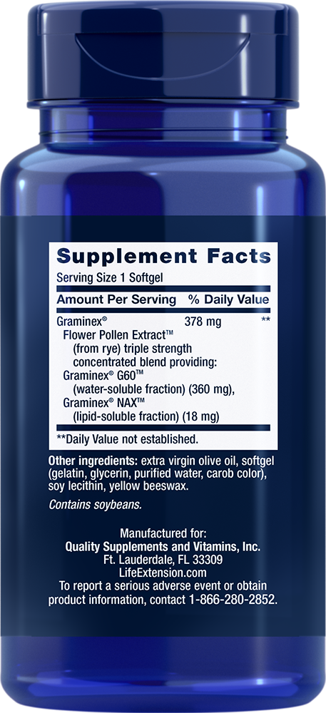 Triple Strength ProstaPollen™, 30 Softgels - Life Products Br