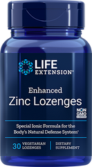 Enhanced Zinc Lozenges (Hortelã), 30 Lozenges Vegetarianos - lifeproductsbr