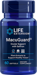 MacuGuard® Ocular Support with Saffron, 60 Softgels - lifeproductsbr