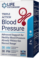 Triple Action Blood Pressure, 60 Comprimidos Vegetarianos - Life Products Br