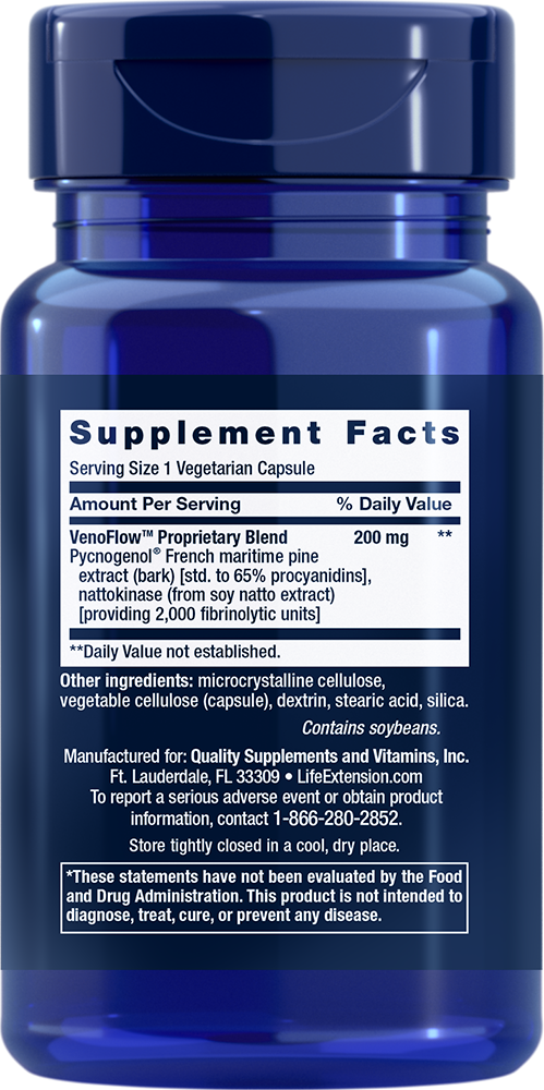 VenoFlow™, 30 Cápsulas Vegetarianas - Life Products Br