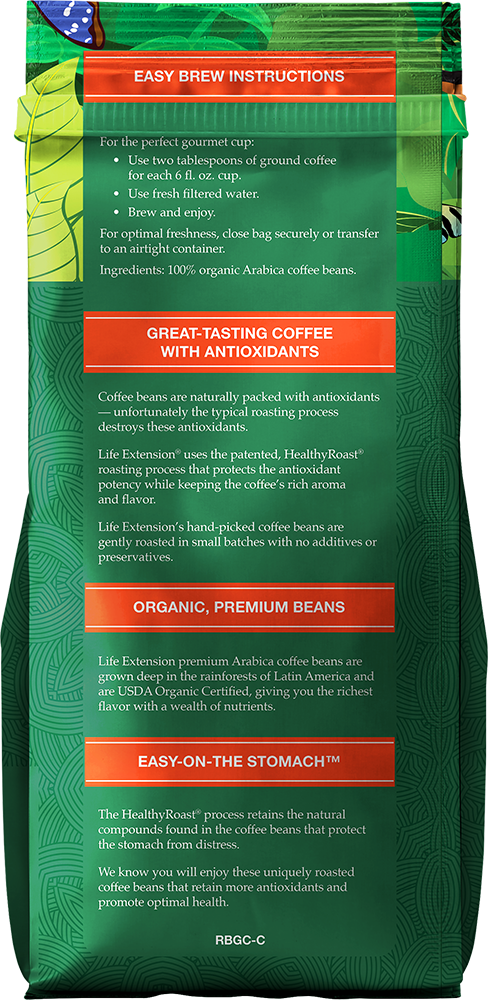 Rainforest Blend Ground Coffee, 12 oz - Life Products Br