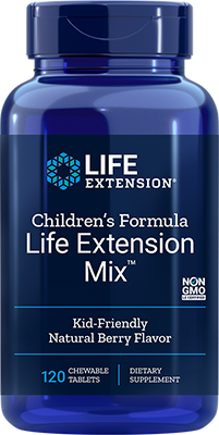 Children's Formula Life Extension Mix™, 120 chewable comprimidos - lifeproductsbr