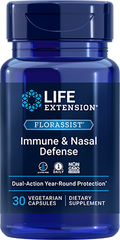 FLORASSIST® Immune & Nasal Defense, 30 Cápsulas Vegetarianas - lifeproductsbr