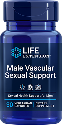 Male Vascular Sexual Support, 30 Cápsulas - Life Products Br