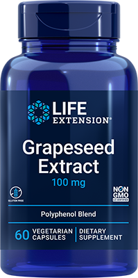 Grapeseed Extract, 60 Cápsulas Vegetarianas - lifeproductsbr