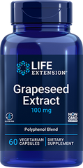 Grapeseed Extract, 60 Cápsulas Vegetarianas - lifeproductsbr