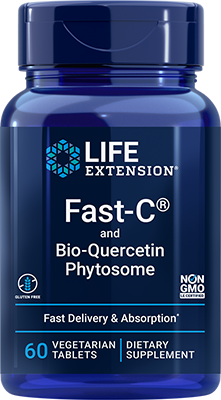 Fast-C® and Bio-Quercetin Phytosome, 60 Comprimidos Vegetarianos - lifeproductsbr