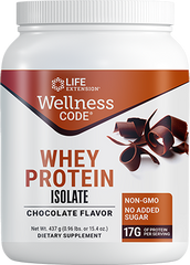 Wellness Code® Whey Protein Isolate (Chocolate), 437 Gramas - Life Products Br