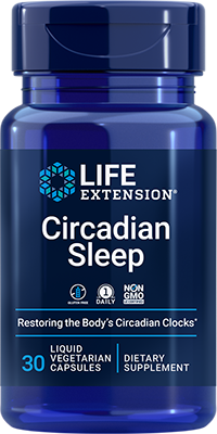 Circadian Sleep, 30 liquid Cápsulas Vegetarianas - lifeproductsbr