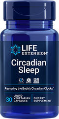 Circadian Sleep, 30 liquid Cápsulas Vegetarianas - lifeproductsbr