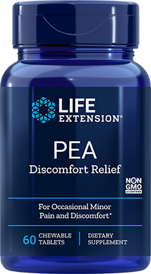 PEA Discomfort Relief, 60 chewable comprimidos - Life Products Br