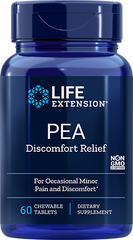 PEA Discomfort Relief, 60 chewable comprimidos - Life Products Br