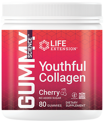 Gummy Science™ Youthful Collagen (Cherry), 80 gummies - lifeproductsbr