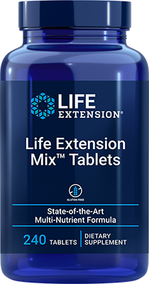 Life Extension Mix™ comprimidos, 240 comprimidos - lifeproductsbr