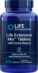 Life Extension Mix™ comprimidos with Extra Niacin, 240 comprimidos - lifeproductsbr