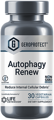 GEROPROTECT® Autophagy Renew, 30 Cápsulas Vegetarianas - lifeproductsbr