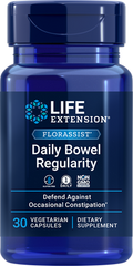 FLORASSIST® Daily Bowel Regularity, 30 Cápsulas Vegetarianas