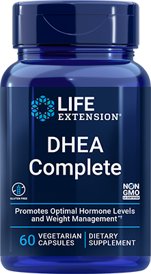 DHEA Complete, 60 Cápsulas Vegetarianas - lifeproductsbr